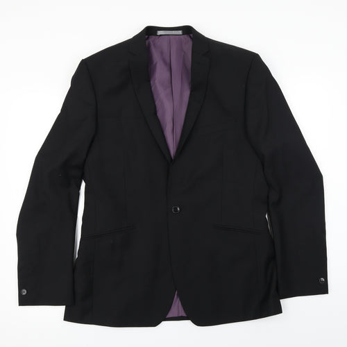 Red Herring  Mens Black   Jacket Blazer Size 40