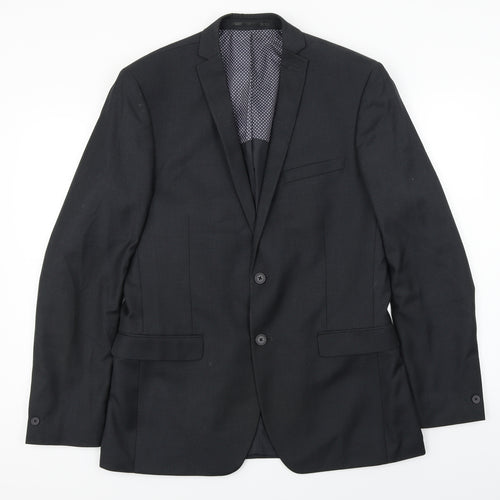 Red Herring  Mens Black   Jacket Blazer Size 40