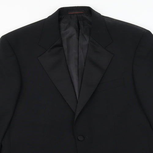 1860 Menswear  Mens Black   Jacket Blazer Size L