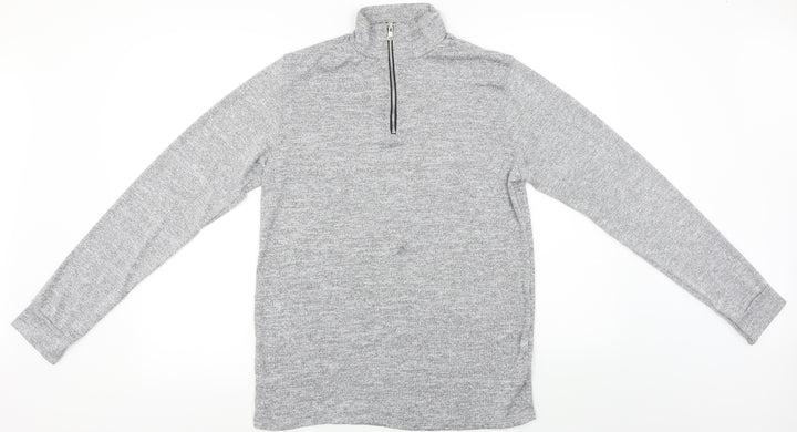 Boohoo Womens Grey Pullover Jumper Size M