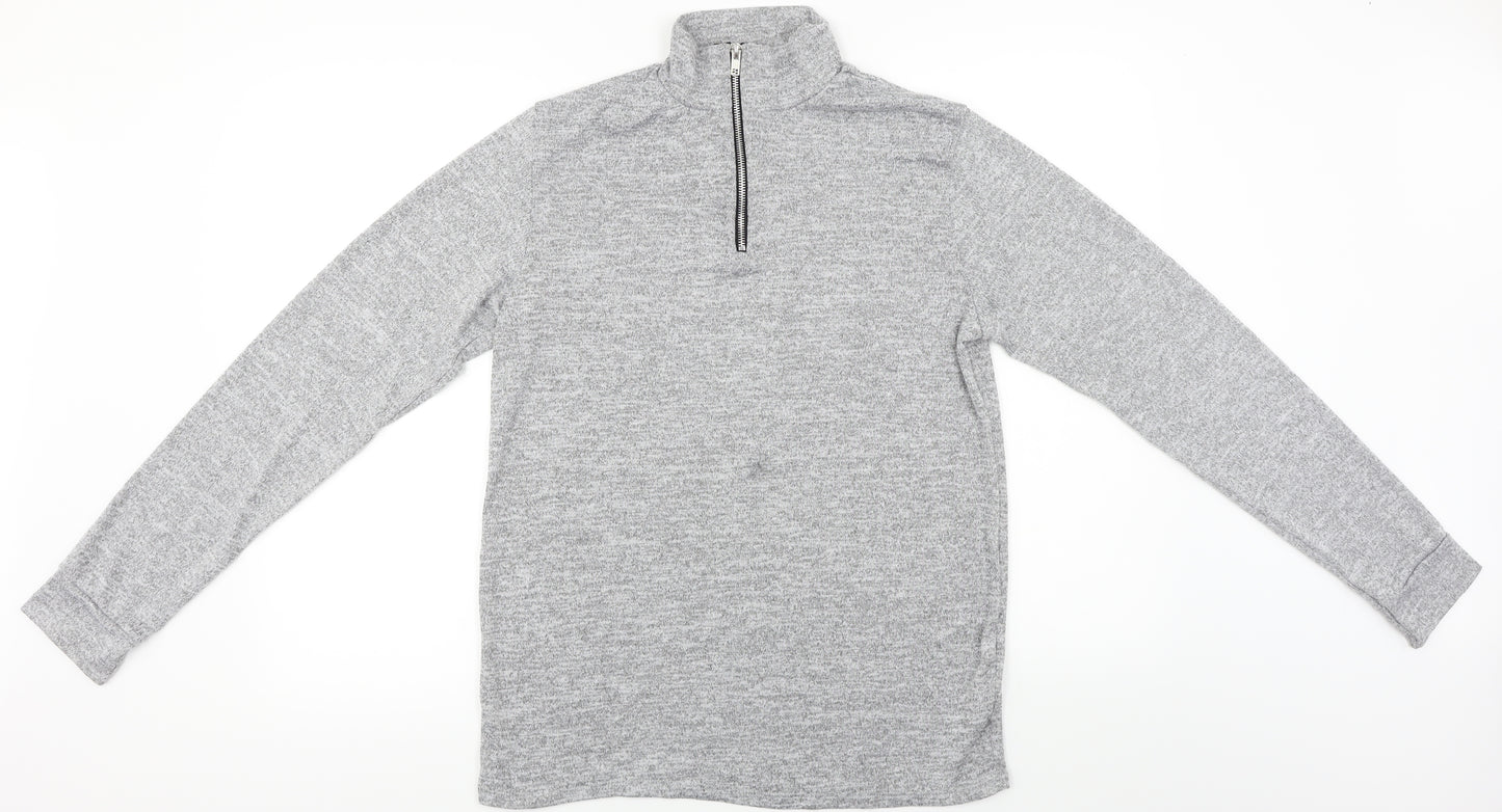 Boohoo  Womens Grey   Pullover Jumper Size M