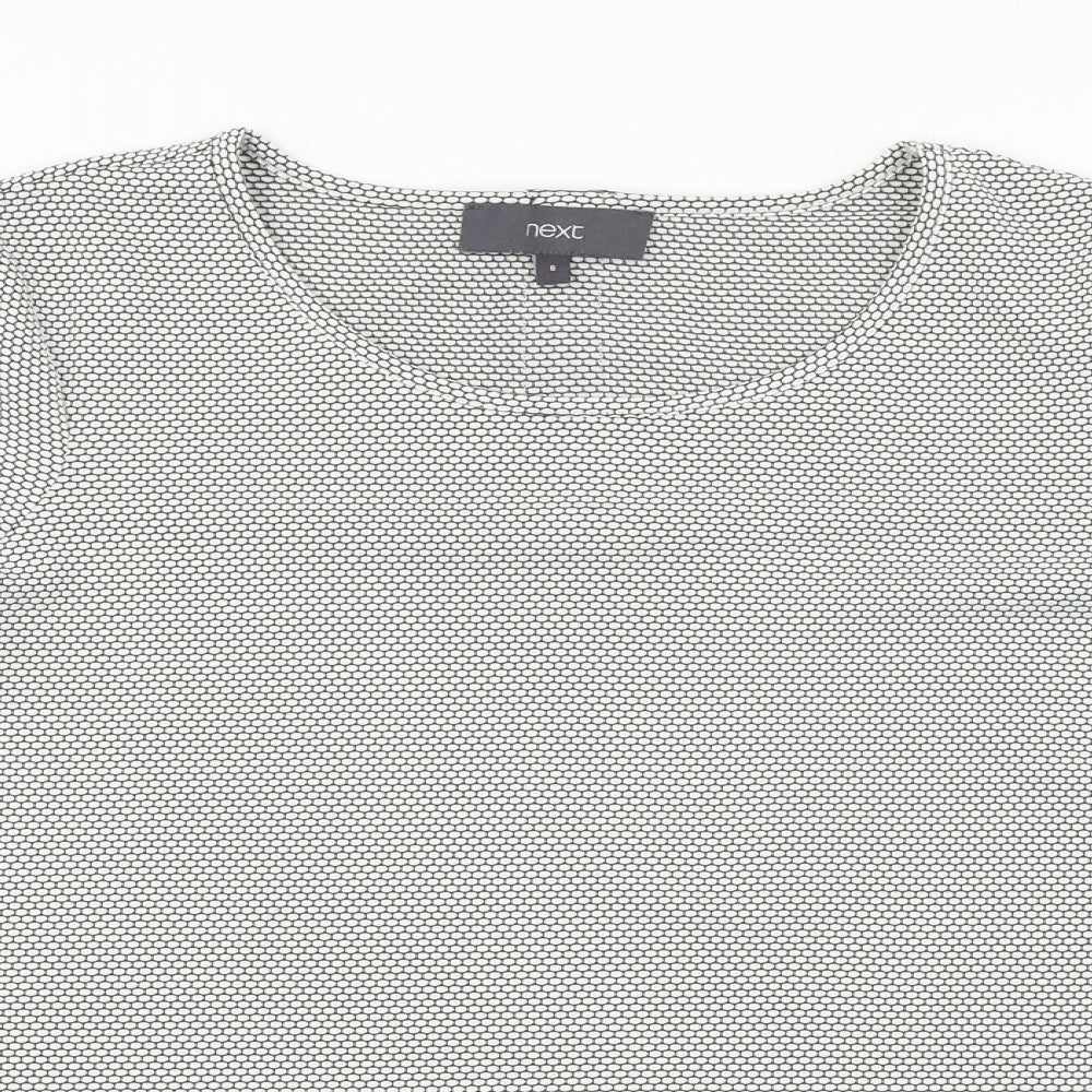NEXT  Womens Grey   Basic T-Shirt Size 8