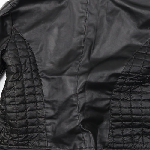 Wenxi  Womens Black   Jacket Coat Size XL