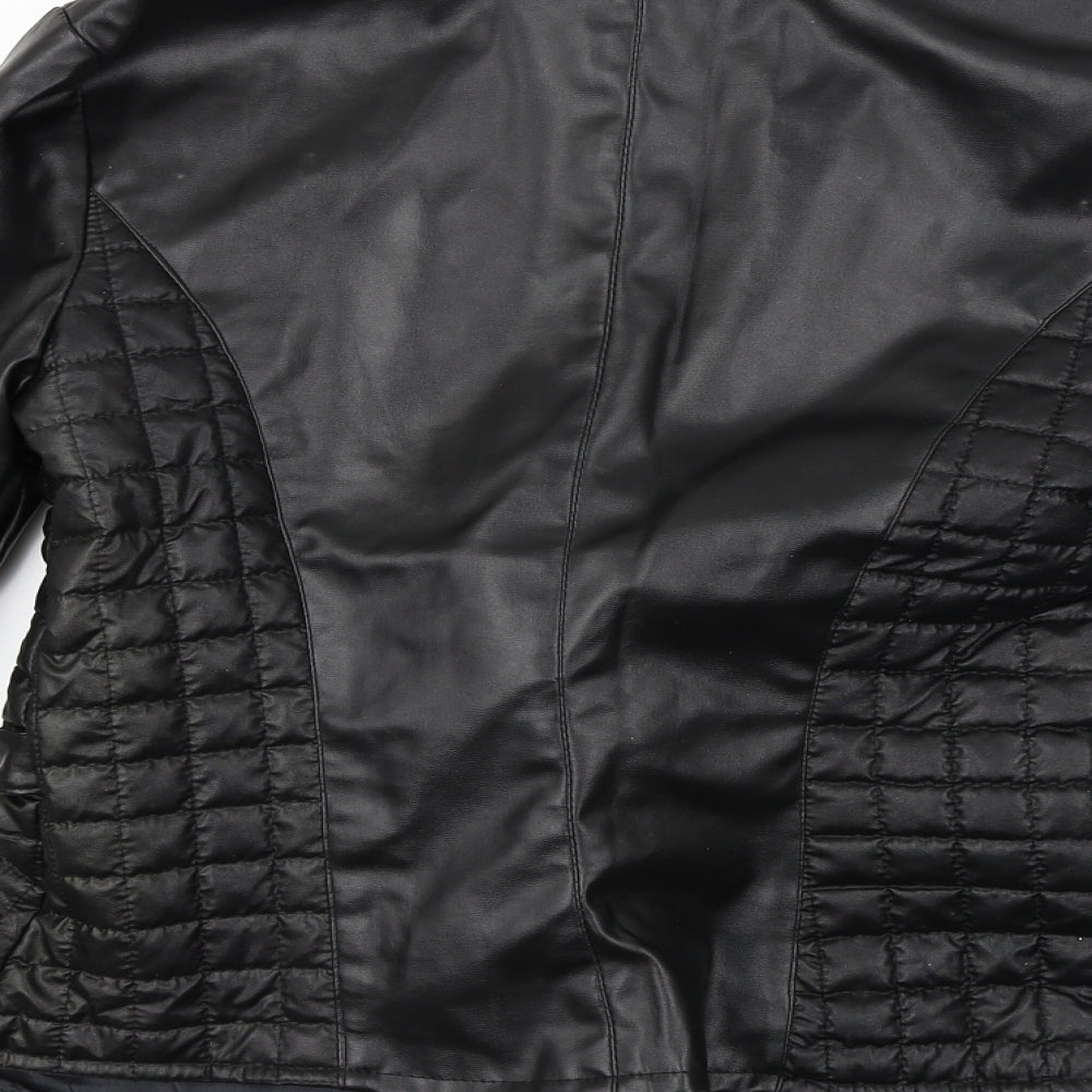 Wenxi  Womens Black   Jacket Coat Size XL
