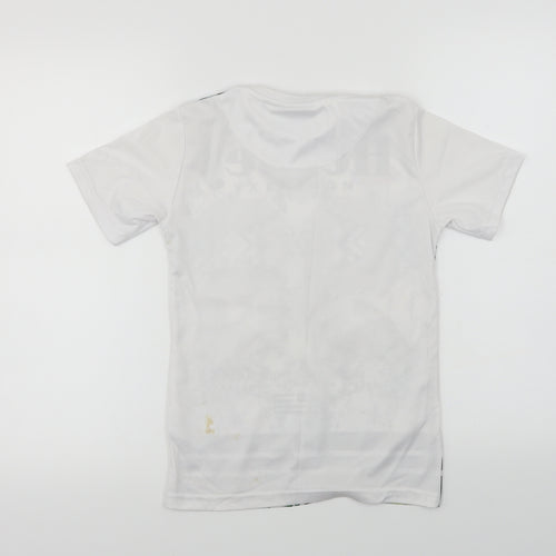 Hersey  Boys White   Basic T-Shirt Size 9-10 Years