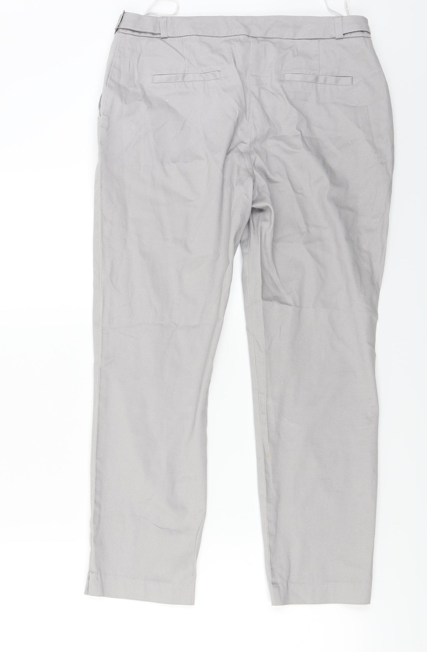 Dorothy Perkins  Womens Grey   Trousers  Size 10 L24 in