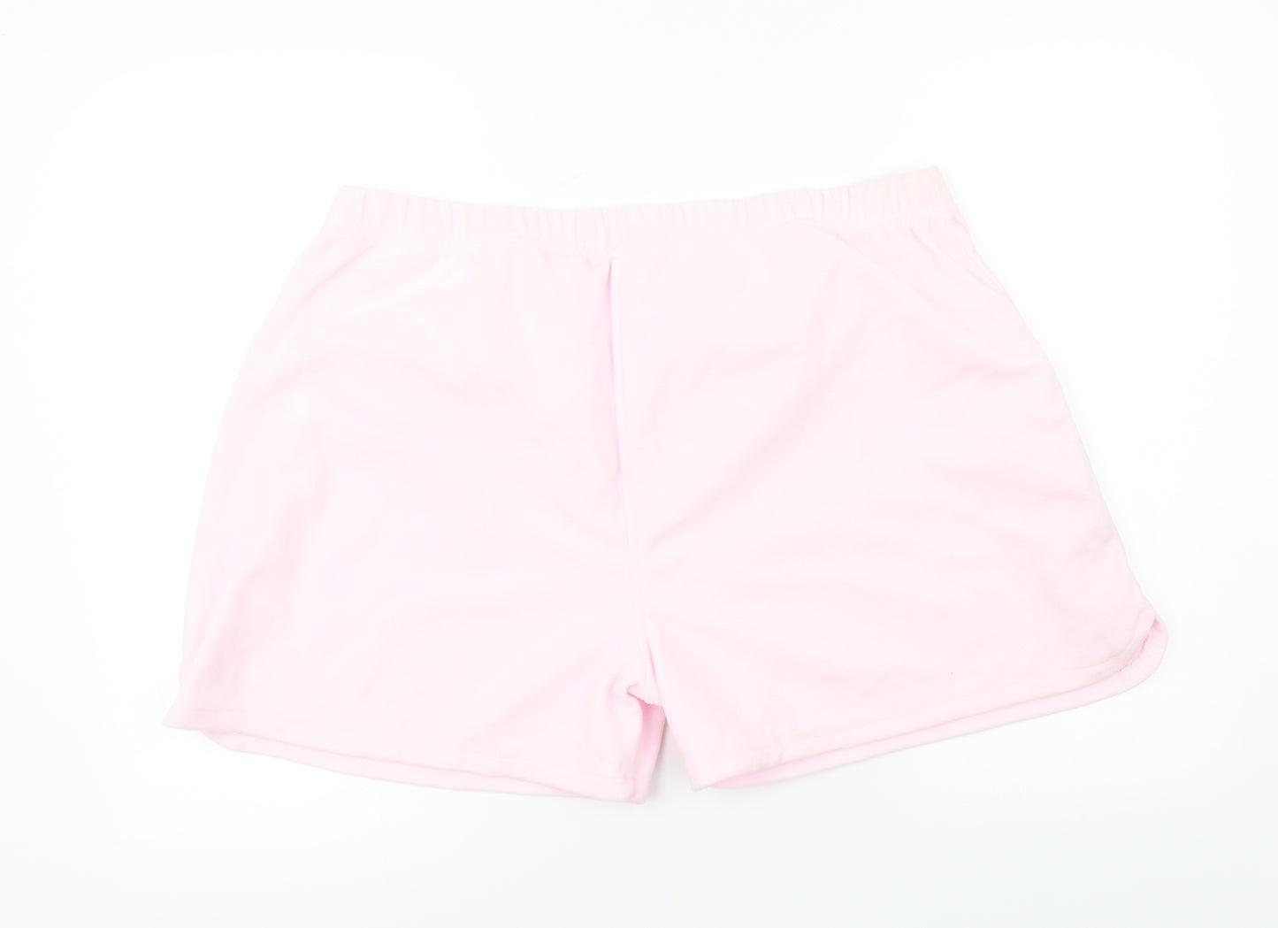 Jeff & Co  Womens Pink   Cut-Off Shorts Size 2XL