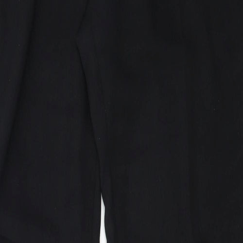 Warehouse Womens Black   Trousers  Size 12 L25 in