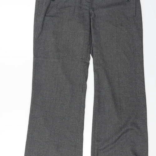NEXT  Womens Grey   Trousers  Size 8 L25 in