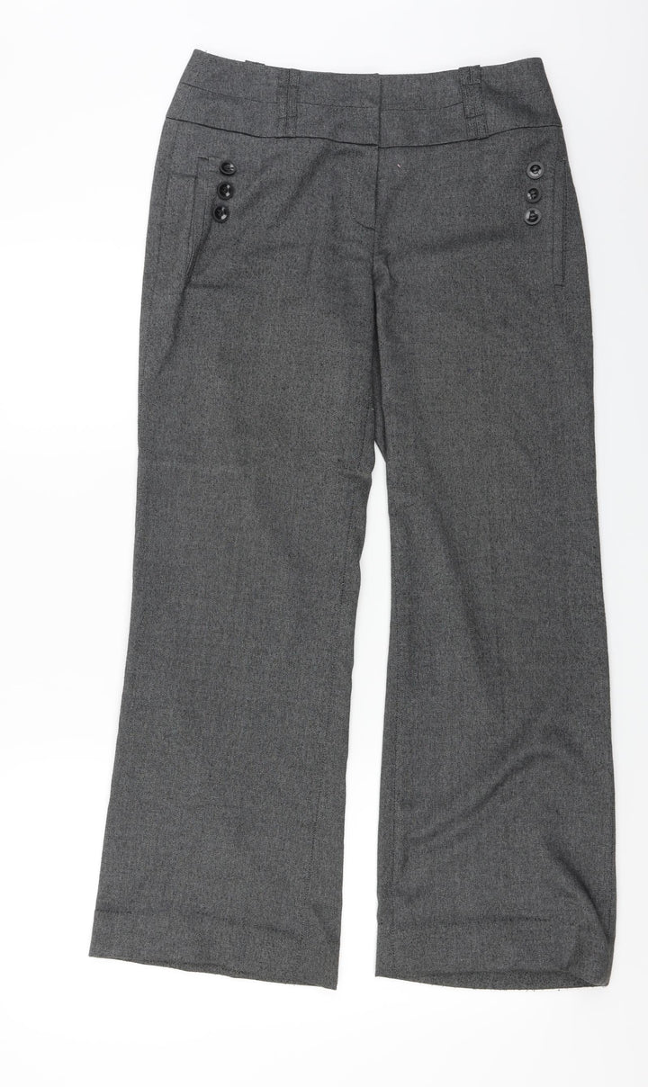 NEXT  Womens Grey   Trousers  Size 8 L25 in