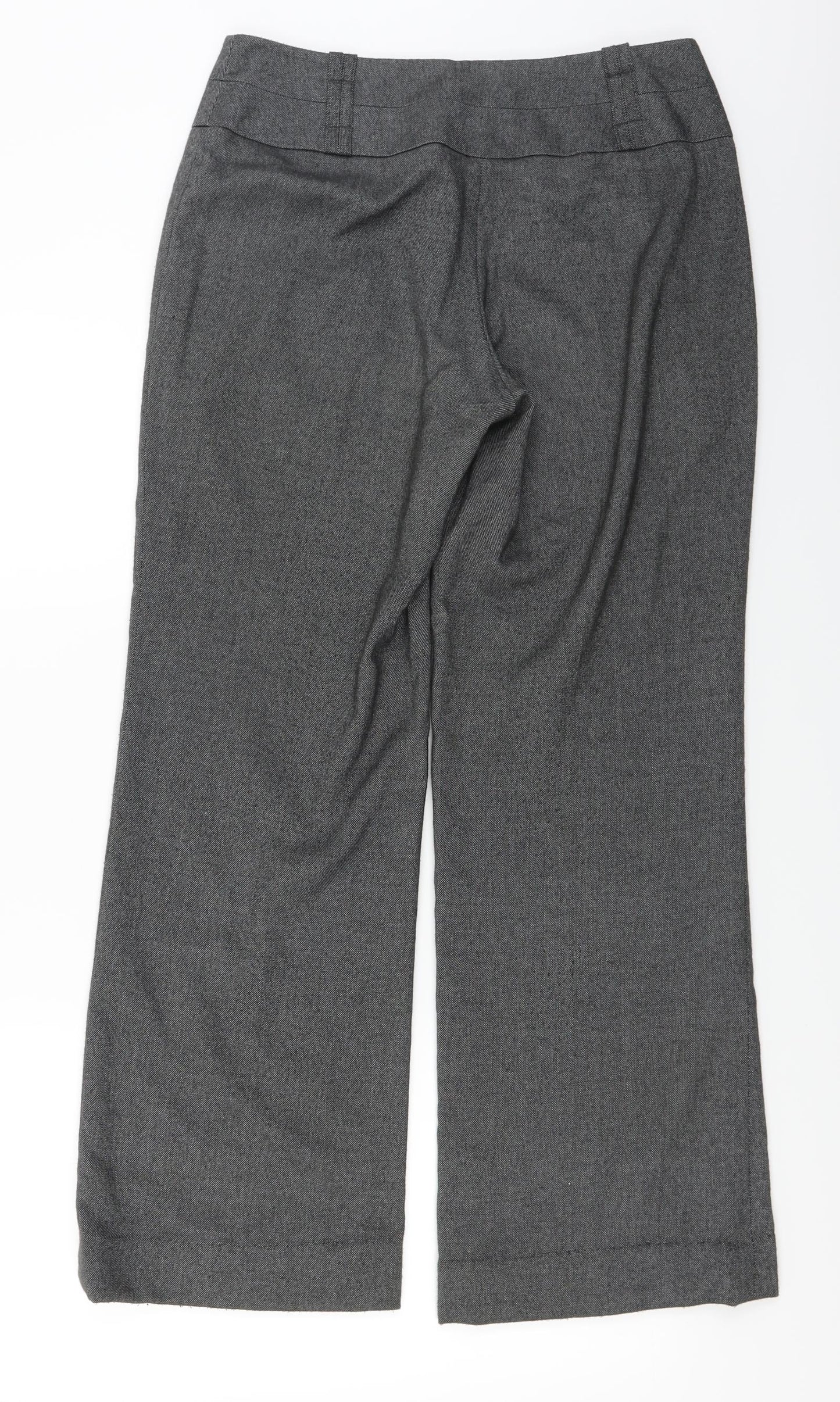 NEXT  Womens Grey   Trousers  Size 8 L25 in