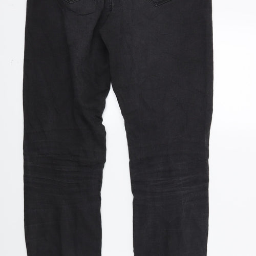 Charles Vogele Womens Black  Denim Skinny Jeans Size 8 L29 in