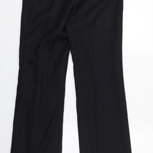 G2000 Womens Black Striped  Trousers  Size 28 in L27 in