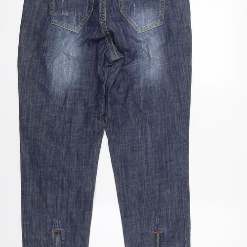 Denim mados Womens Blue  Denim Skinny Jeans Size 12 L27 in
