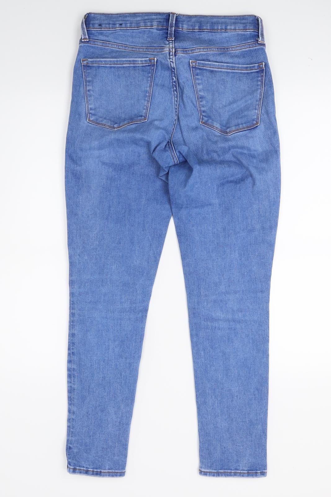 Gap Womens Blue  Denim Skinny Jeans Size 28 L25 in