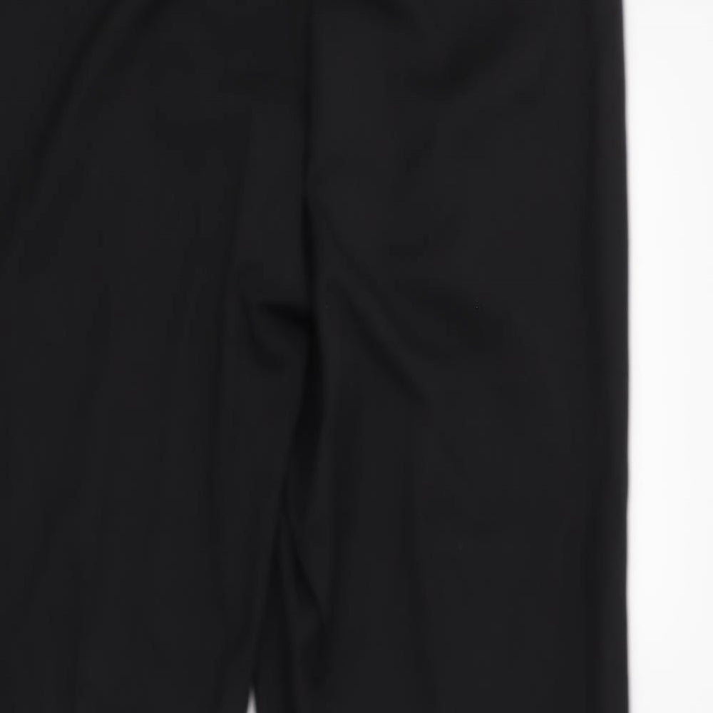 Elegance Womens Black   Trousers  Size 16 L27 in