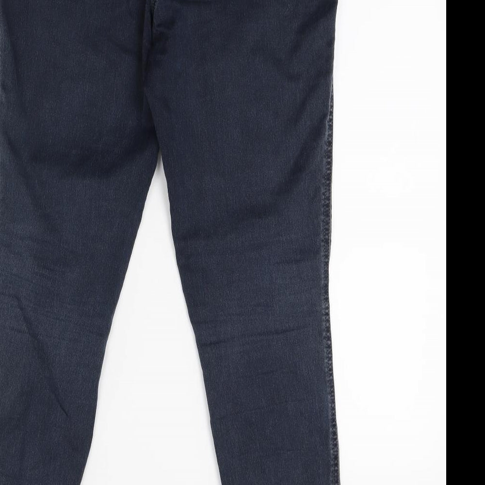 NEXT Womens Blue  Denim Skinny Jeans Size 12 L27 in