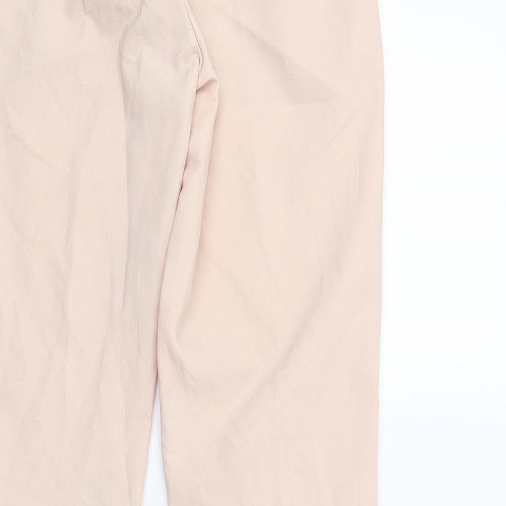 Miss Beyaz Womens Pink   Trousers  Size 10 L26 in
