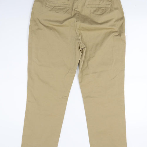 Lands nd Womens Beige   Capri Trousers Size 12 L23 in