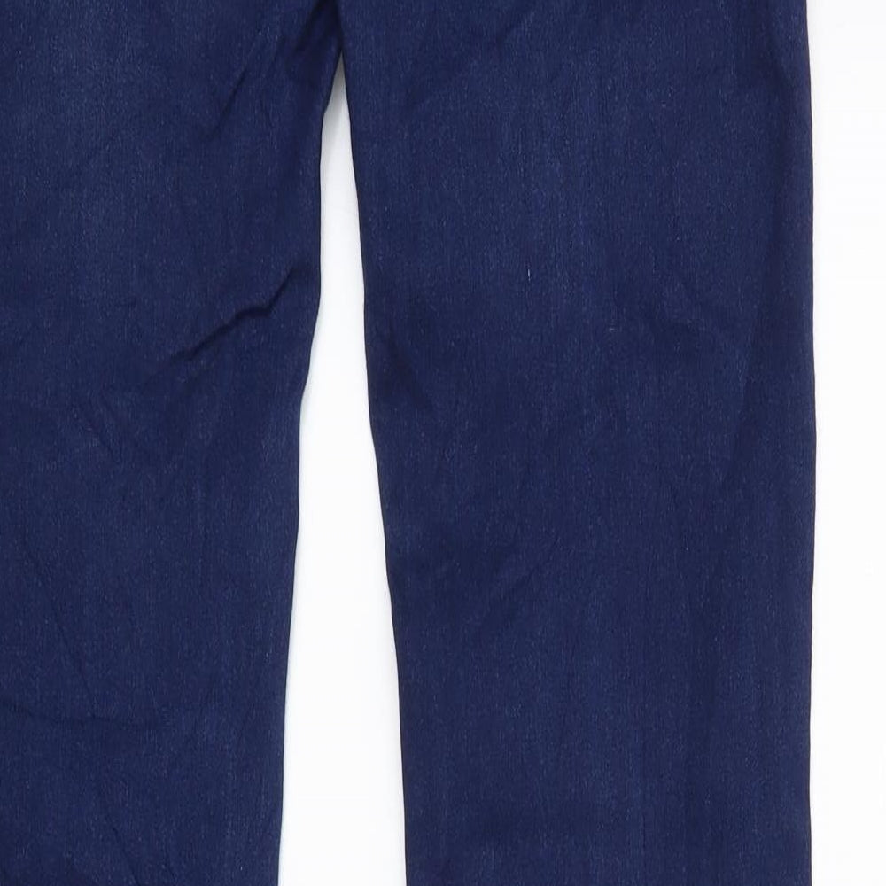 H&M Womens Blue  Denim Bootcut Jeans Size 8 L30 in