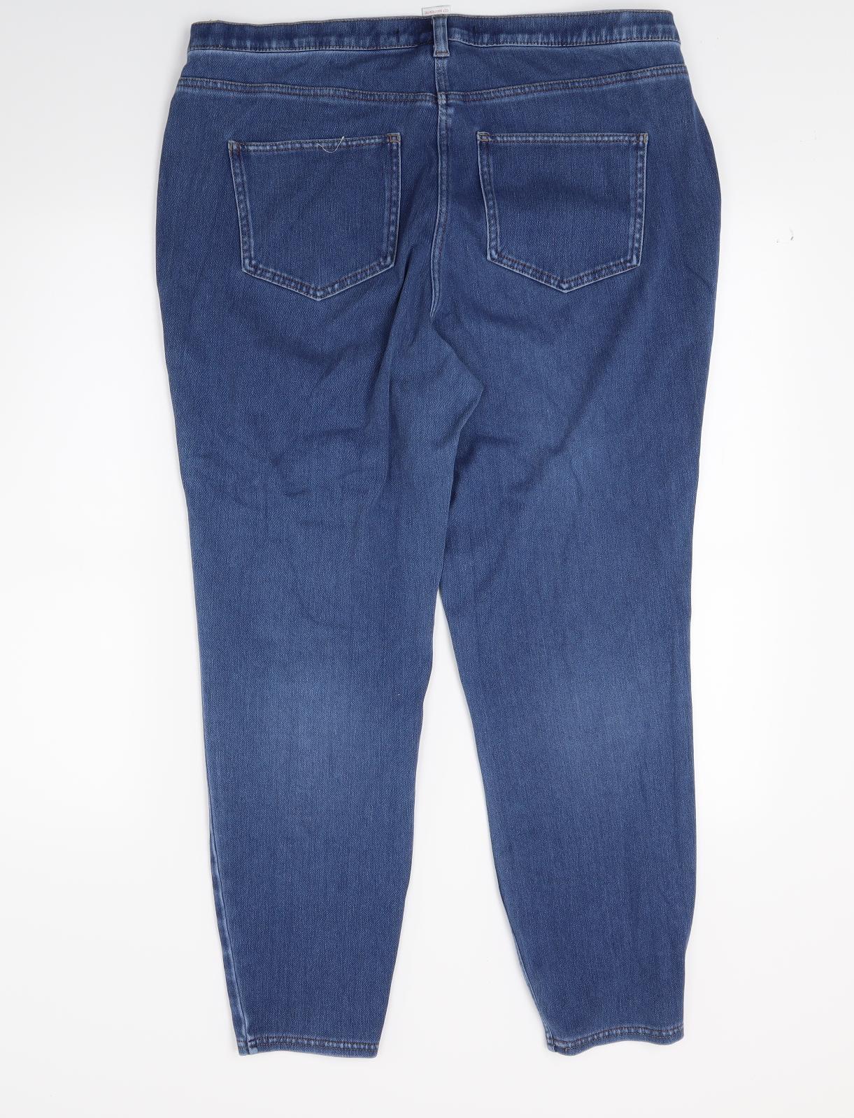 NEXT Womens Blue  Denim Jegging Jeans Size 18 L27 in