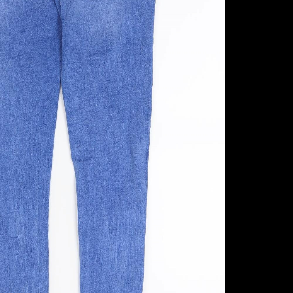 Primark Womens Blue  Denim Skinny Jeans Size 16 L24 in