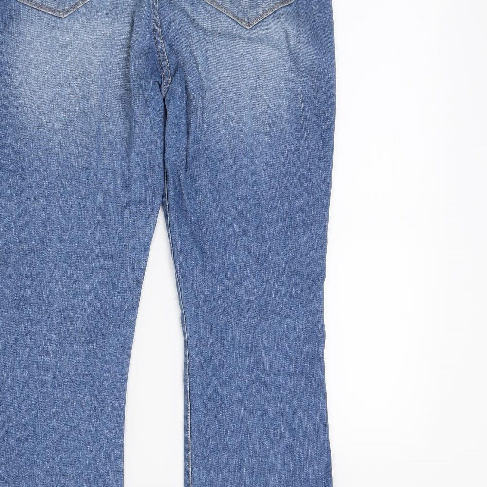 NEXT Womens Blue  Denim Cropped Jeans Size 12 L23 in