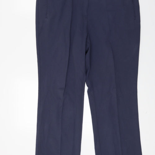 Marks and Spencer Womens Blue   Trousers  Size 16 L26 in