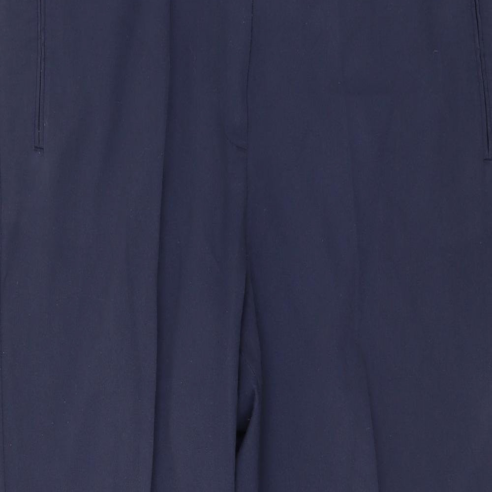 Marks and Spencer Womens Blue   Trousers  Size 16 L26 in