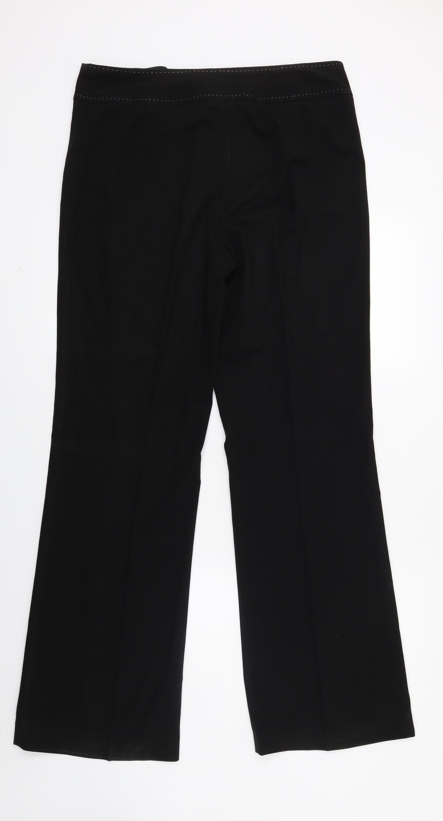 NEXT Womens Black   Trousers  Size 12 L31 in