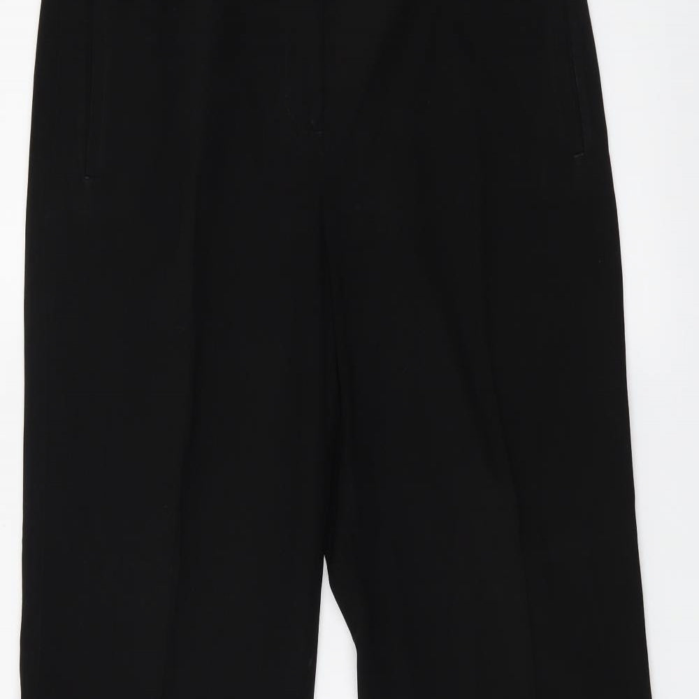 NEXT Womens Black   Trousers  Size 12 L31 in