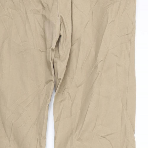 Zara Womens Beige   Trousers  Size 12 L25 in
