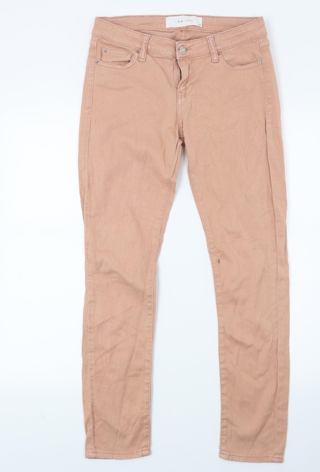 IRO Womens Brown  Denim Skinny Jeans Size 29 in L26 in