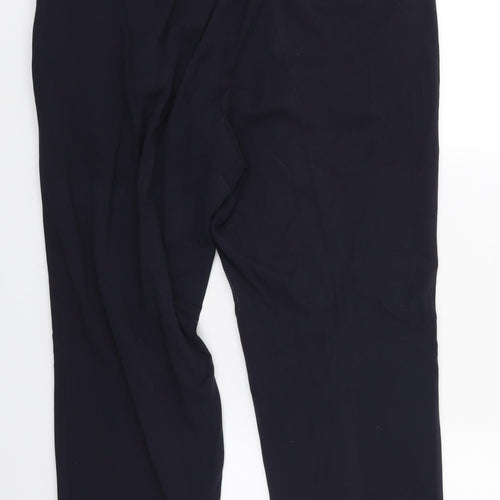 Marks and Spencer Womens Blue   Trousers  Size 14 L24 in