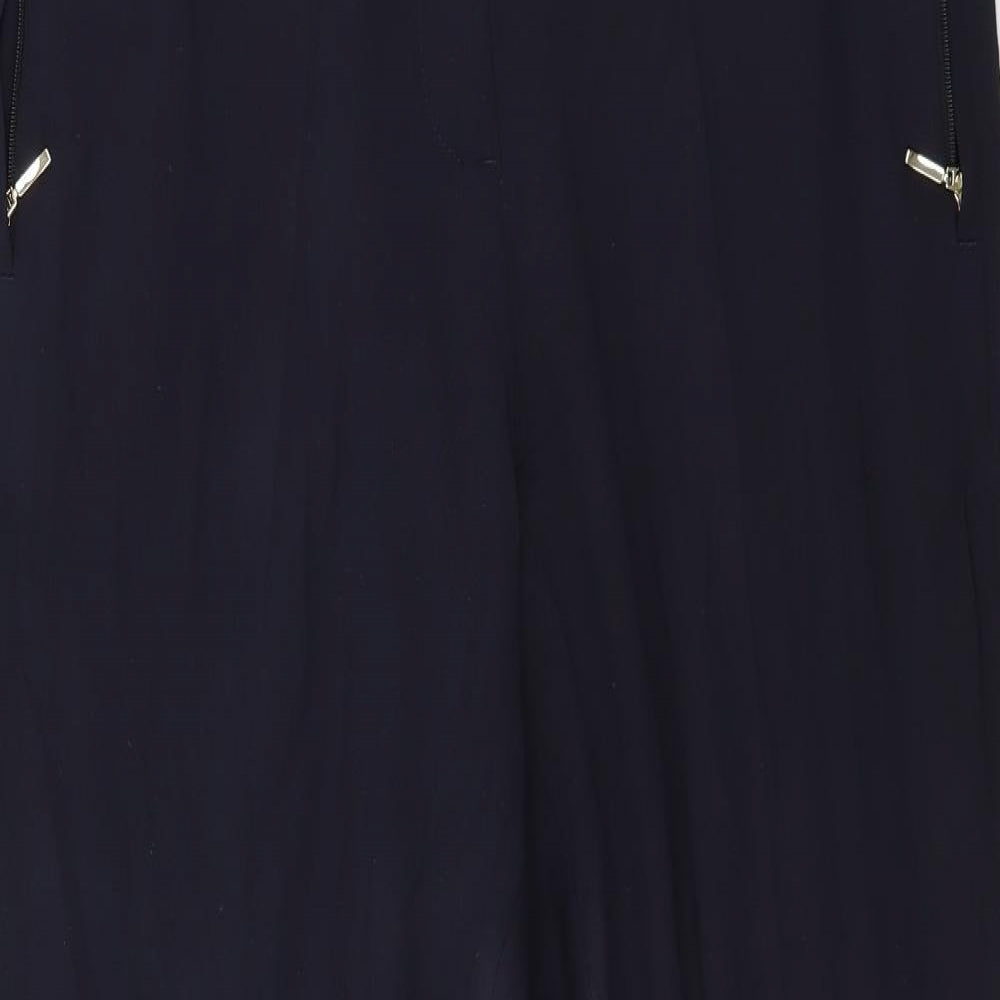 Marks and Spencer Womens Blue   Trousers  Size 14 L24 in