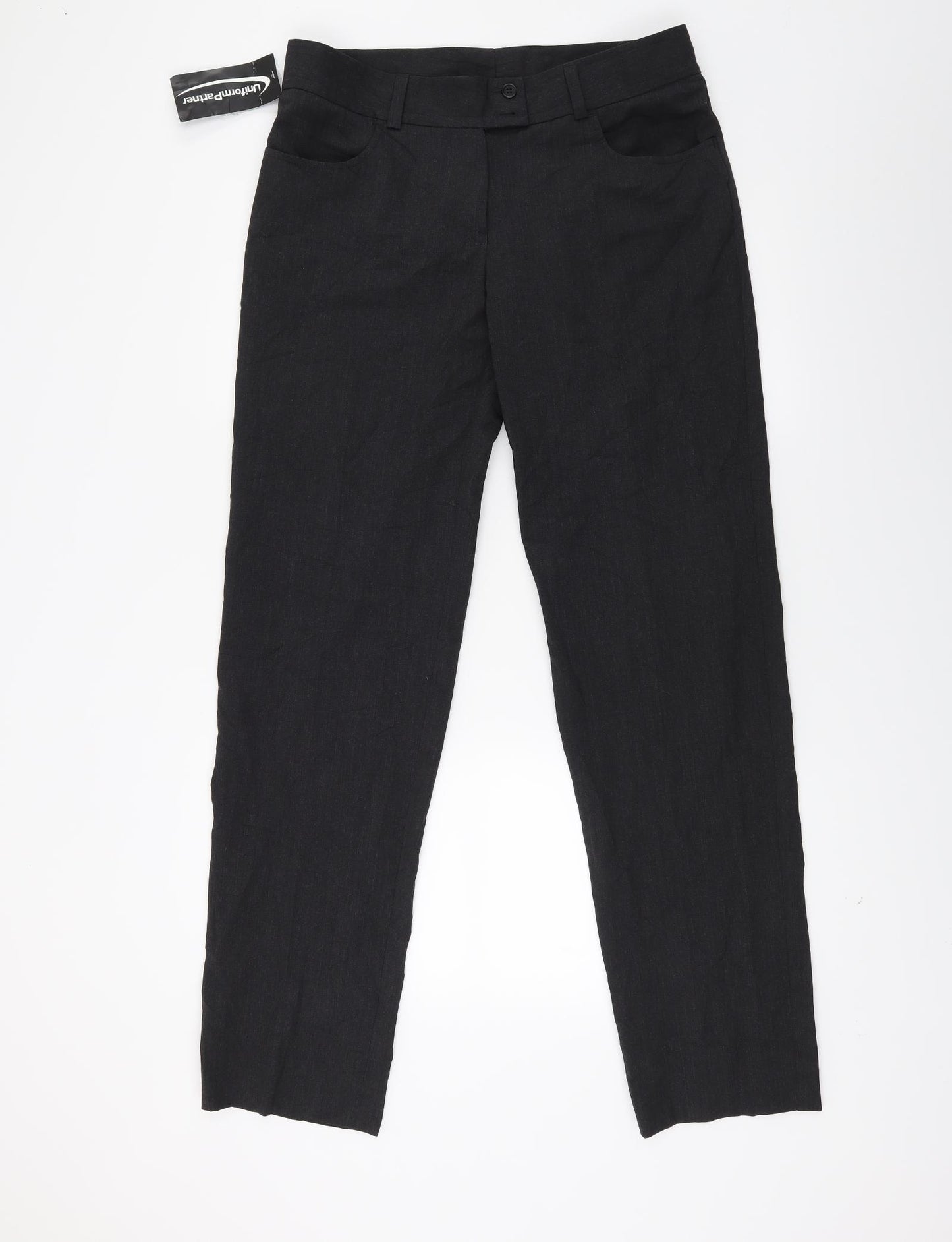 Uniform Partner Womens Grey   Trousers  Size 12 L30 in