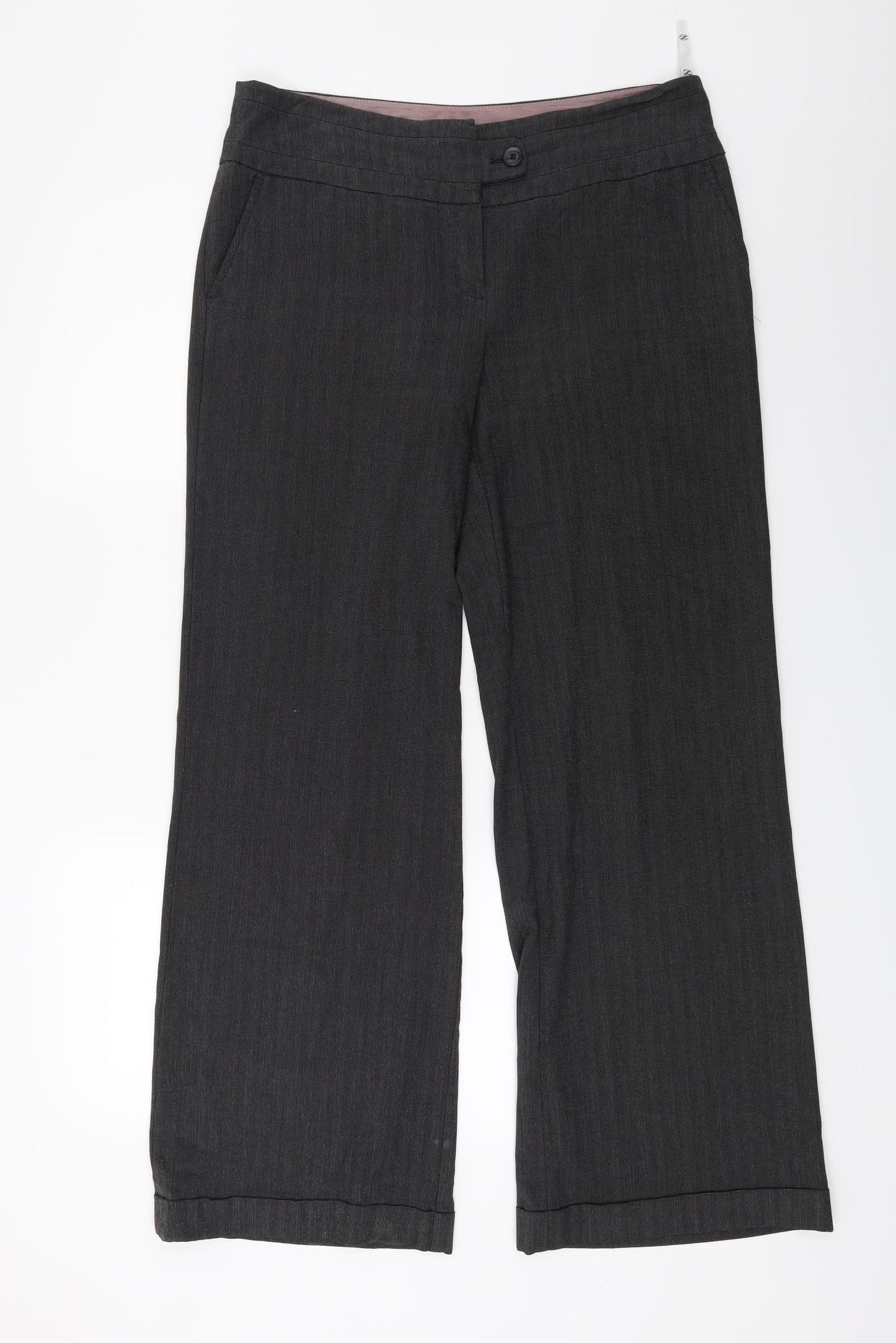 NEXT Womens Grey   Trousers  Size 14 L28 in