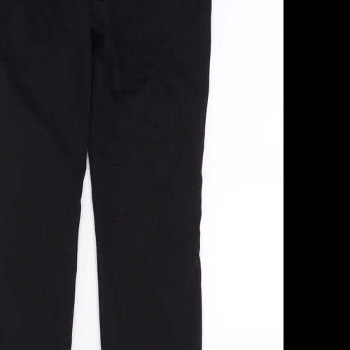 Papaya Womens Black   Capri Trousers Size 10 L24 in