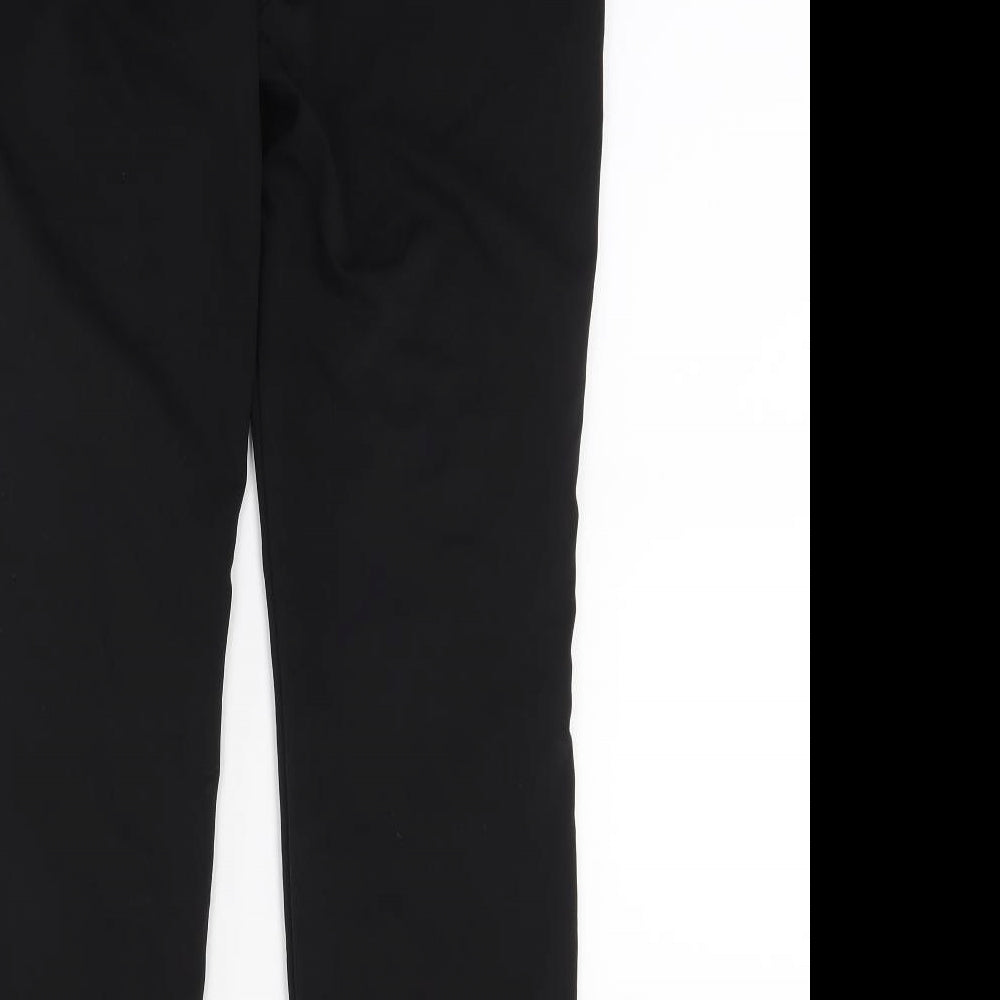 Papaya Womens Black   Capri Trousers Size 10 L24 in