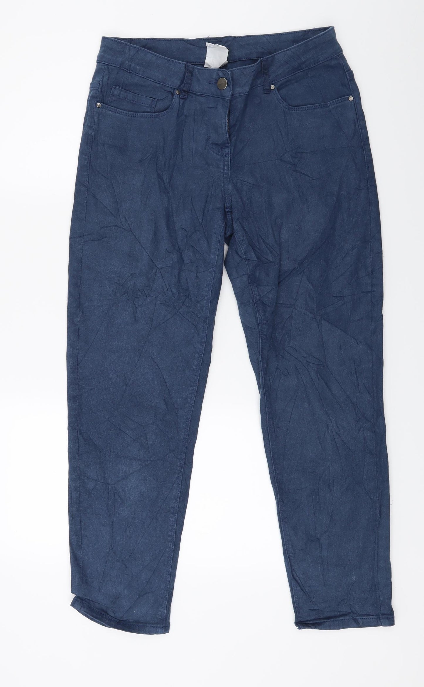 Up 2 Fashion Womens Blue  Denim Skinny Jeans Size 28 L23 in