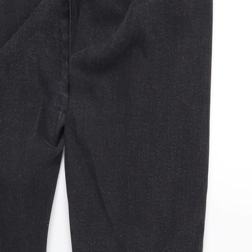Miss Selfridge Mens Black  Denim Jegging Jeans Size 16 L24 in