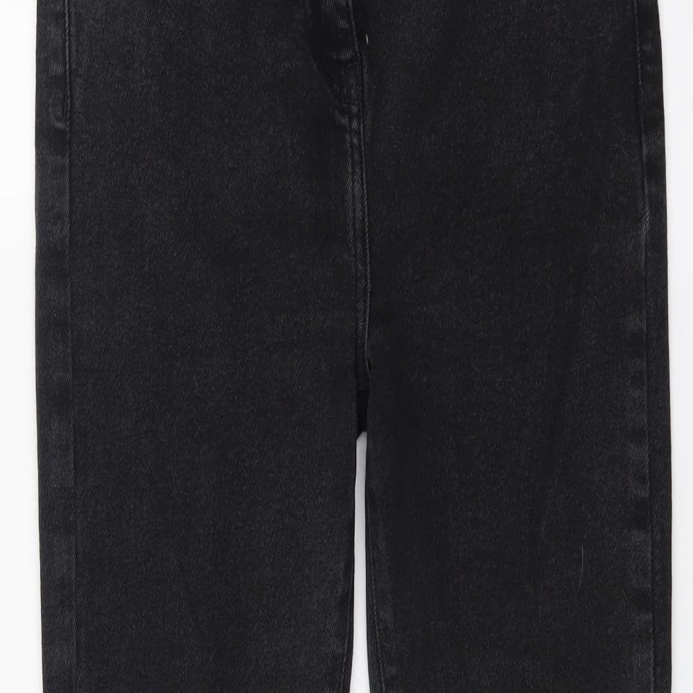 M&Co Womens Black  Denim Skinny Jeans Size 12 L27 in