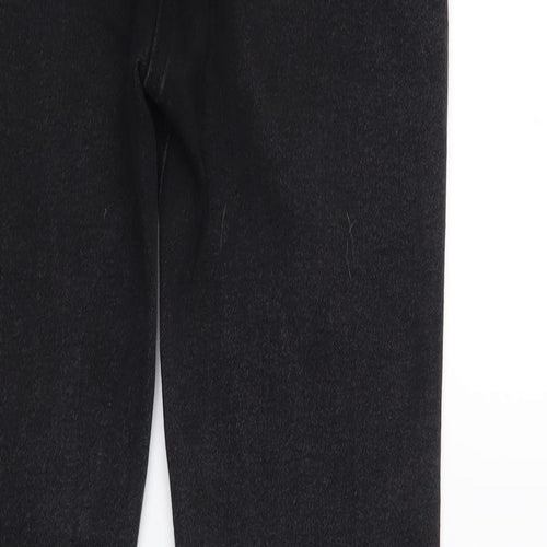 M&Co Womens Black  Denim Skinny Jeans Size 12 L27 in