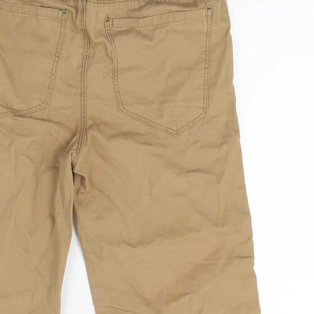 Primark Boys Brown  Denim Chino Shorts Size 7-8 Years