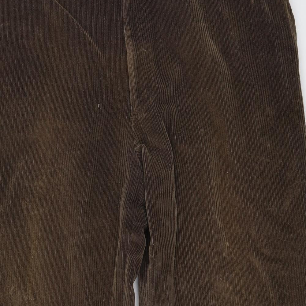 Mat Brown Mens Brown  Corduroy Trousers  Size 36 L30 in