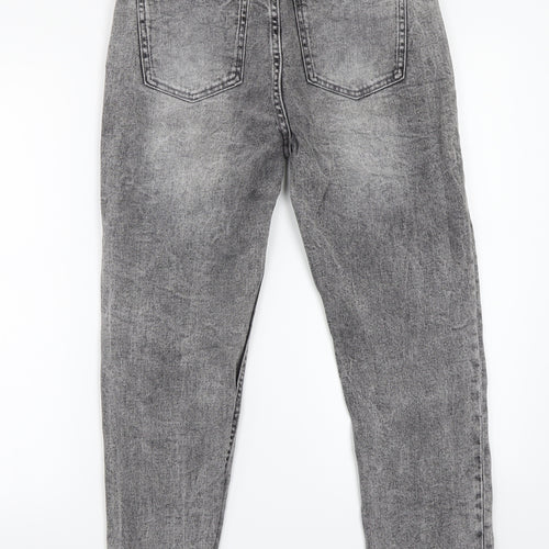 Primark Womens Grey   Mom Jeans Size 12 L25 in