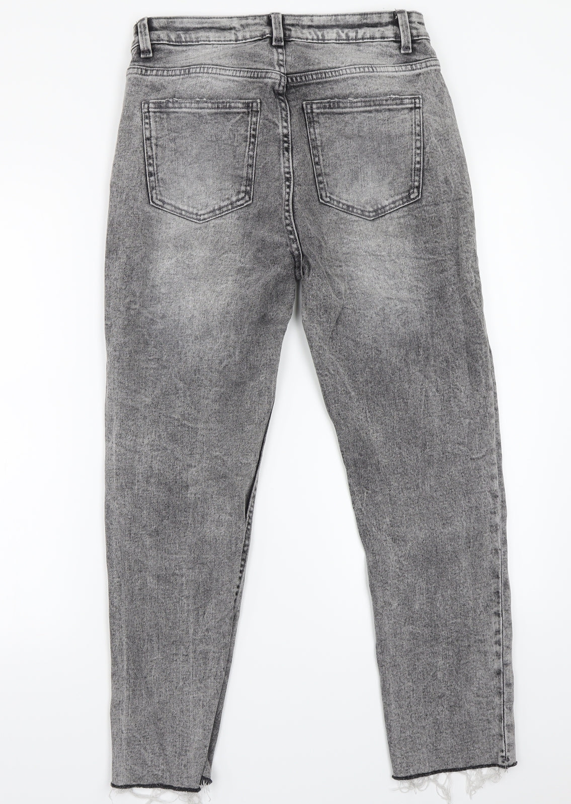 Primark Womens Grey   Mom Jeans Size 12 L25 in
