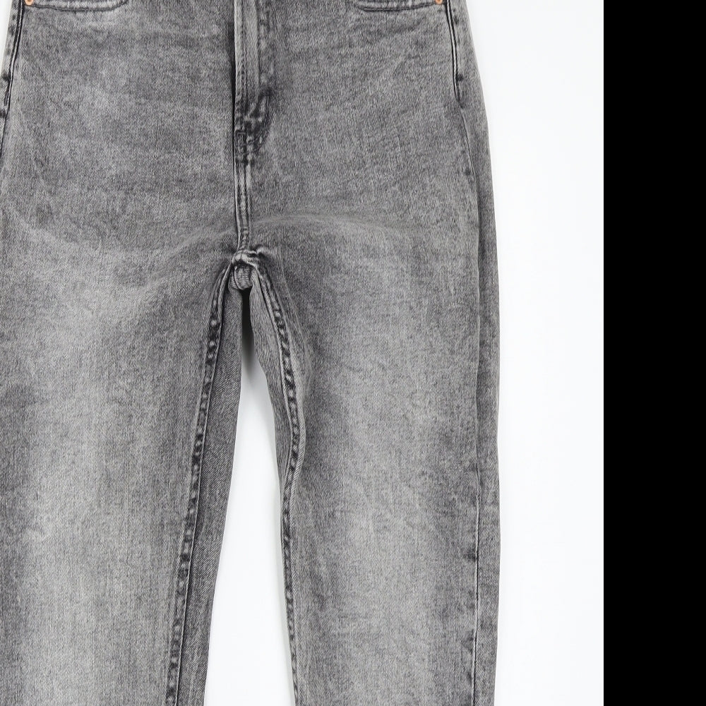 Primark Womens Grey   Mom Jeans Size 12 L25 in