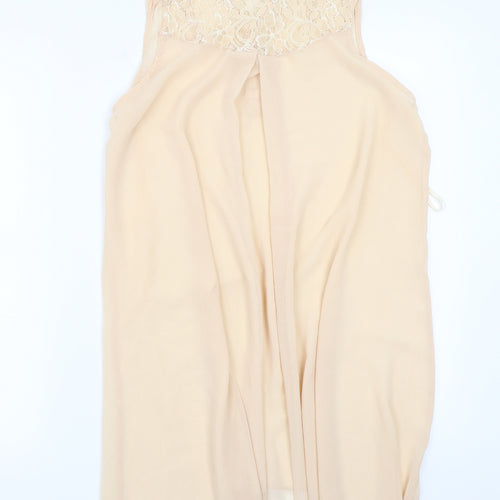 NEXT Womens Beige   Basic Blouse Size 10