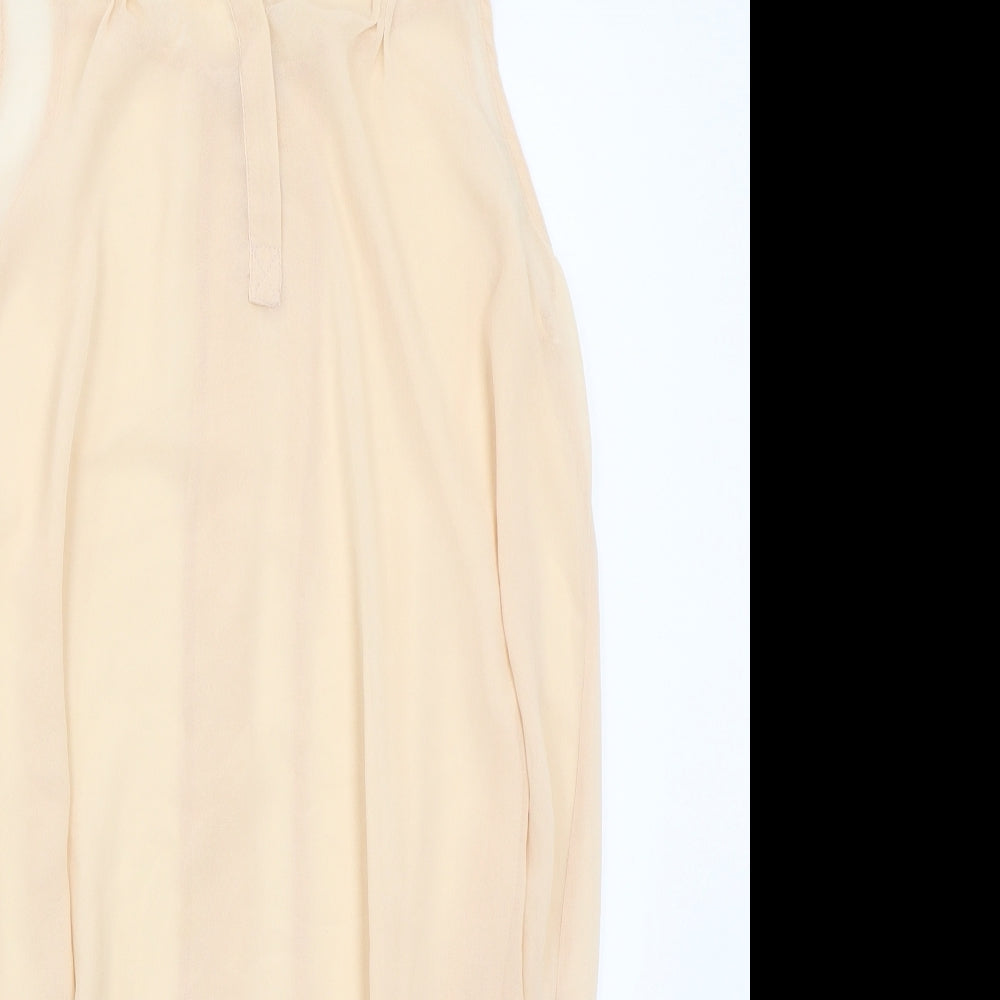 NEXT Womens Beige   Basic Blouse Size 10